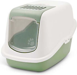Savic Nestor Cat Toilet Closed Green M56 x P39 ...