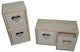 Wooden Box Drawer Heart Design 235x105x125