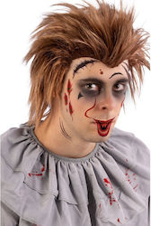 Αποκριάτικo Clown Wounds Face Tatoo
