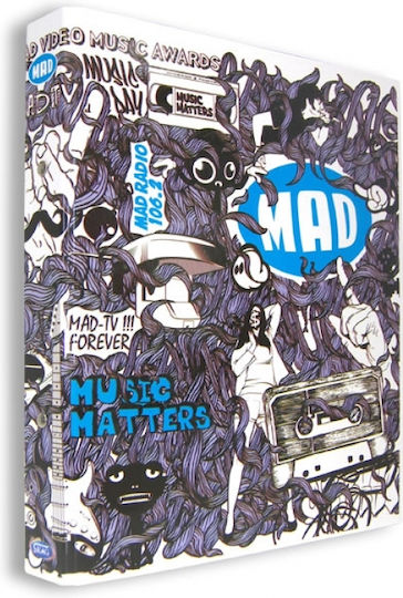 Arc Ring Binder Skag Mad 17x25 2-20 Blue Colour