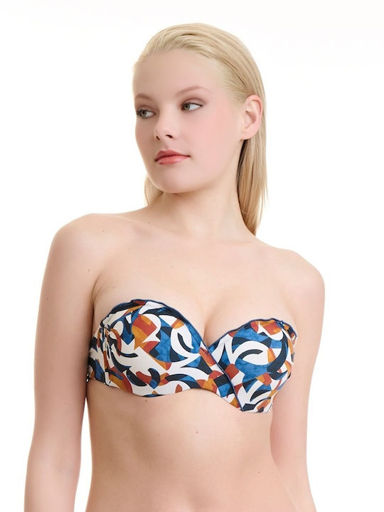 Strapless Bikini Top B Cup With Padding