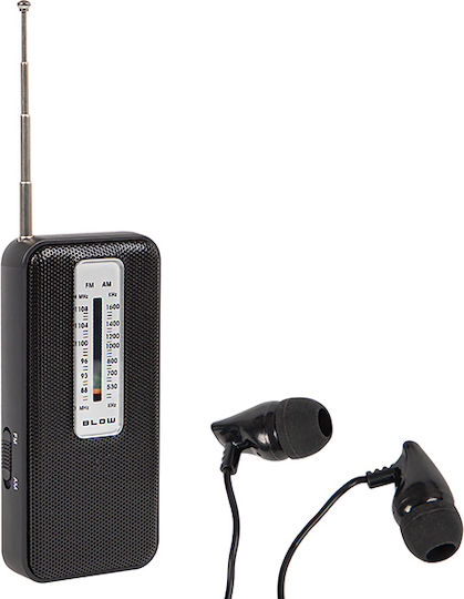 AM RA8 Handheld Radio mit Batterie Schwarz