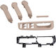 Set Εσωτερικών Χειρολαβών Vw Golf 4 Passat Skoda Superb Seat Alhambra Ford Galaxy Μπεζ 9 Τεμαχίων