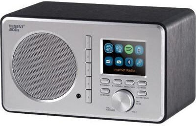 Ferguson Regent I200s Επιτραπέζιο Ραδιόφωνο DAB με Bluetooth και USB Ασημί