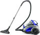 Daewoo ART13820 Staubsauger 800W mit Beutellos 2,5l Blauer