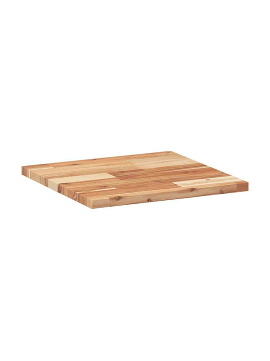 vidaXL Square Table Surface Made of Solid Acacia Wood 40x40x2cm 4008718