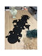 SteweHome SteweHome Baumwoll Läufer Schwarz 45x98cm