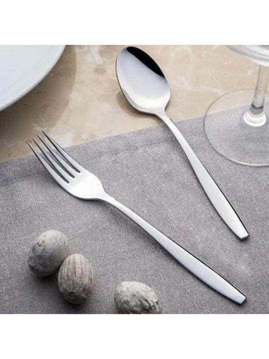 SteweHome Cutlery Set Stainless Steel White 12 Pieces