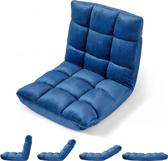 Vielseitiger Sitzsack Sessel Blau 51x60x49,5cm