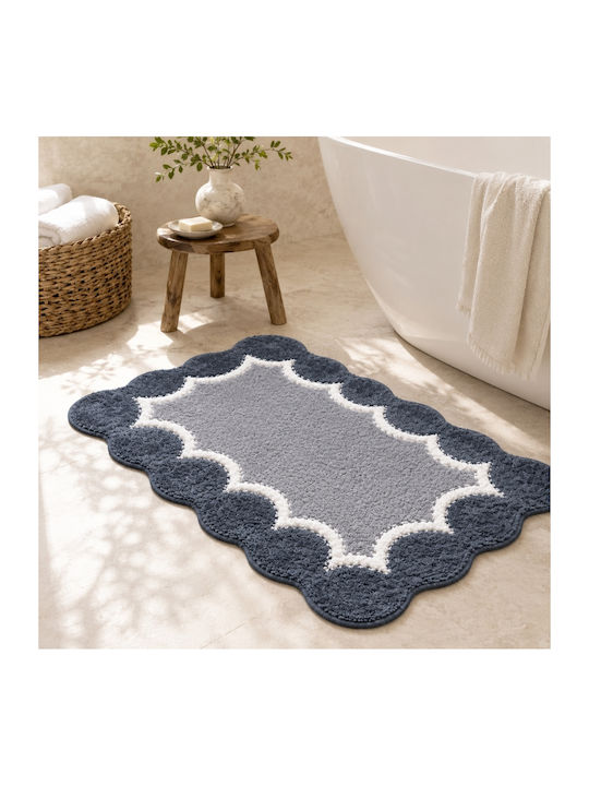 My Home Luxury Non-Slip Bath Mat CBM-4 Dark Blue 50x80cm