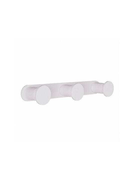 Pam & Co Triple Bathroom Hook With Screws 3.5x2...