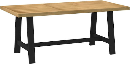 Τραπεζαρίας Φυσικό 180x90x75εκ.