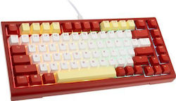 Ducky Tinker 75 Fallout Gaming Mechanical Keyboard Tenkeyless with Cherry MX2A Brown Switches and RGB Lighting (English US) Nuka Cola Edition