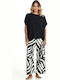 Zen Intimates Summer Women's Black Pyjama Set
