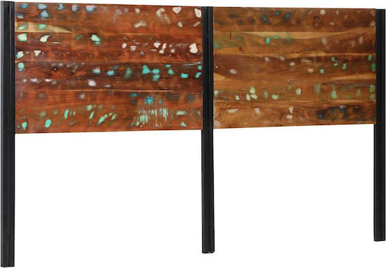 vidaXL Hölzernes Kopfstütze für Betten Braun 180x100cm