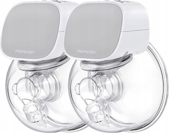 Momcozy S9 Pro Portable Double Breast Pump Battery BPA Free Gray 180ml