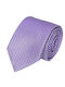 The Bostonians Dobby Men's Tie Printed In Purple Colour