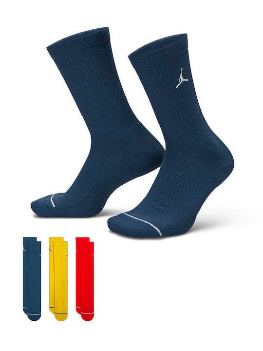 Jordan Everyday Sports Socks Blue 3 Pairs