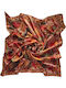 Women's Orange Shawl