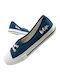 Γυναικεία Slip-On Πάνινα Μπλε