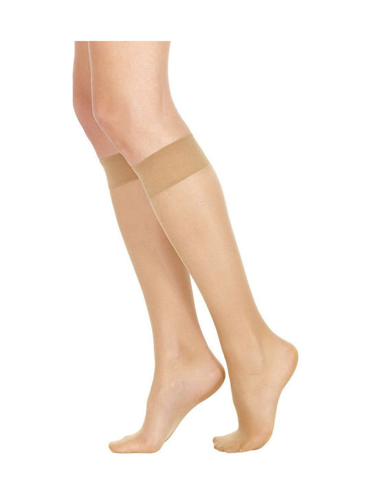 Women's Socks 20 Den Beige