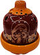 Ceramic Vigil Oil Lamp Bell Virgin Mary Two-Tone Vigil Lamp Dimensions Diameter × Height 11 × 11 Cm