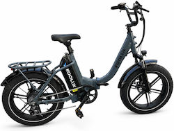 20" Ηλεκτρικό Ποδήλατο Racing Γκρι 20" Ηλεκτρικό Ποδήλατο Racing Γκρι