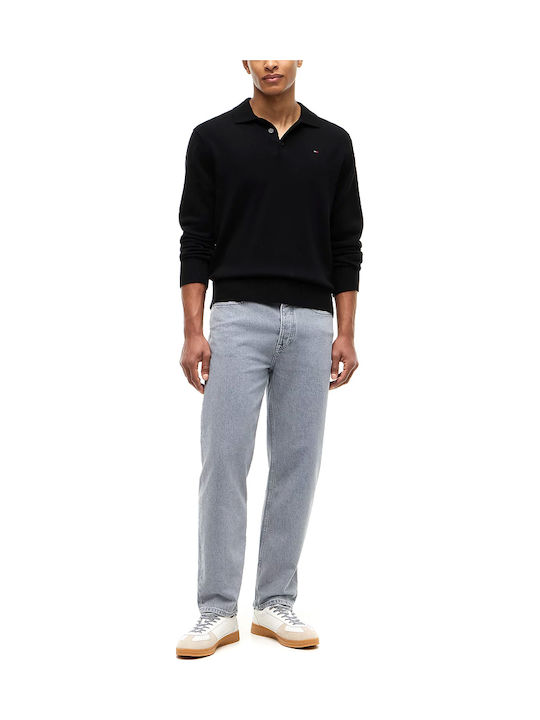 Tommy Hilfiger Pantaloni Jeans Bărbătești Regular Fit Tapered Gri Tommy Hilfiger Pantaloni Jeans Bărbătești Regular Fit Tapered Gri