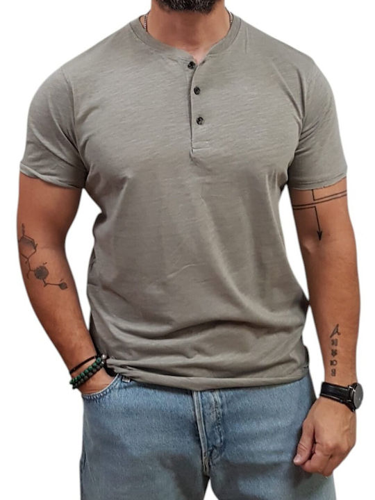 Rebase Short Sleeve Blouse Stone