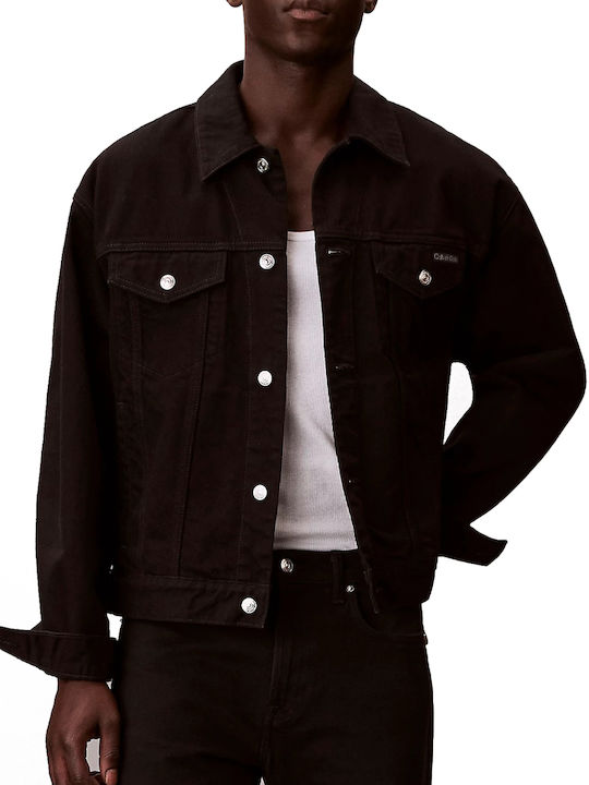 Calvin Klein Τζιν Μπουφάν Ck Classic Black