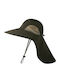 Brims and Trims Fabric Men's Hat Khaki