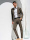 Men's Suit with Slim Fit Olive