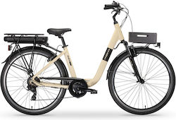 MBM 28" Ηλεκτρικό Ποδήλατο Πόλης Μπεζ MBM 28" Ηλεκτρικό Ποδήλατο Πόλης Μπεζ