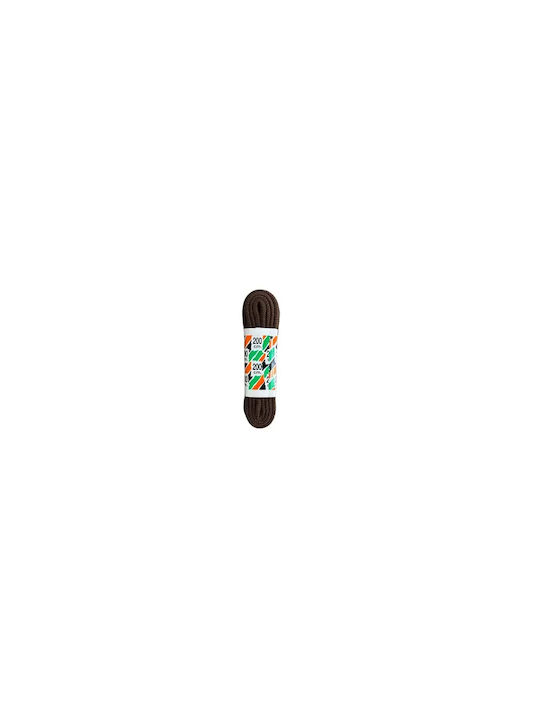 Κορδόνια Pelekan 200cm Καφέ