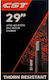 Cst Bicycle Tyre Inner Tube 29 X 1.90/2.40 A V 48mm Tp Reinforced Black