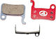 Author Disc Brake Pads Abs-24 Shi M07 Red