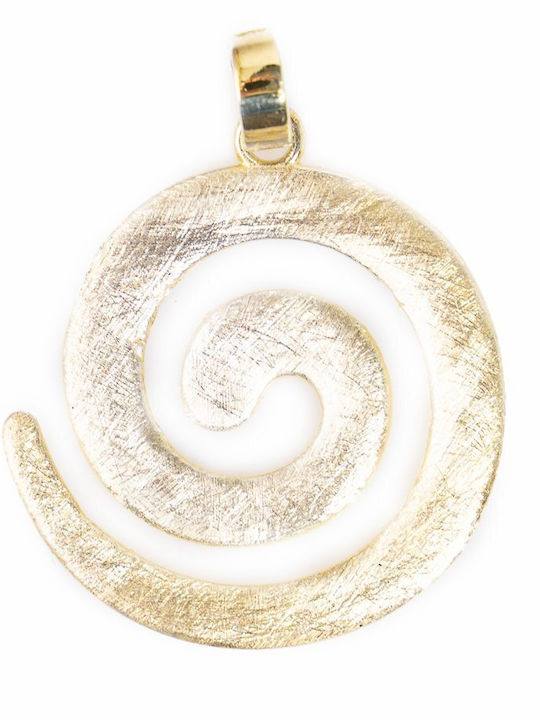 Infinity Charm in Gold Plated Silver