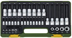 Proxxon 2329070 Καστάνια με Καρυδάκια 1\4" & 1\2" 42τμχ Proxxon 2329070 Καστάνια με Καρυδάκια 1\4" & 1\2" 42τμχ