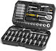Fieldmann Fieldmann Ratschen- und Steckschlüssel-Set 1/4" 53 Stück