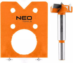 Neo 57-002 Τρυπάνι Μεντεσέδων Ø35mm Οδηγό