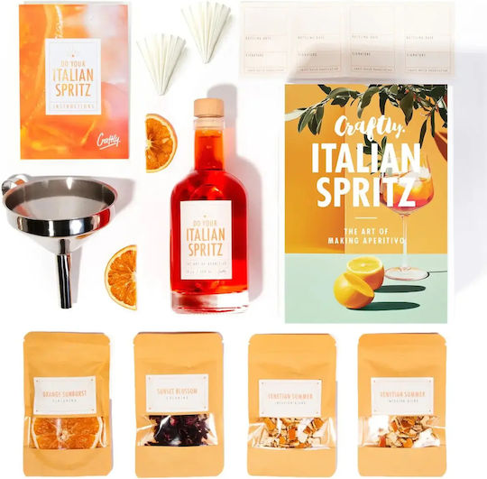 Craftly – Италиански Комплект за Spritz – Донесете Италианското Лято в Чашата Си