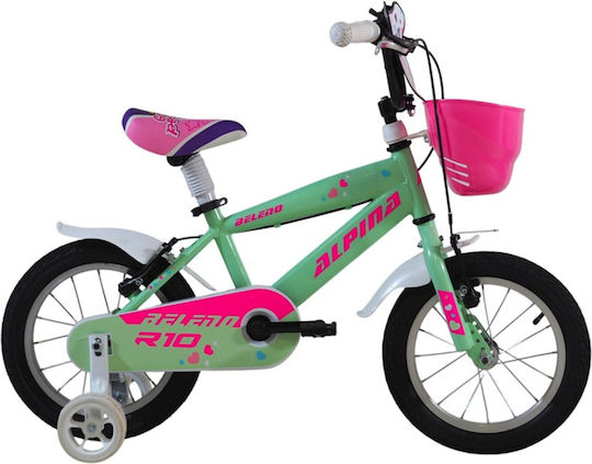 Alpina 18" Παιδικό Ποδήλατo BMX με Σκελετό Αλουμινίου Τιρκουάζ