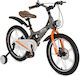 Byox 18" Kids' BMX Bicycle With Gray Disc Brakes