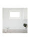 vidaXL Hinged PVC Window W90xH70cm