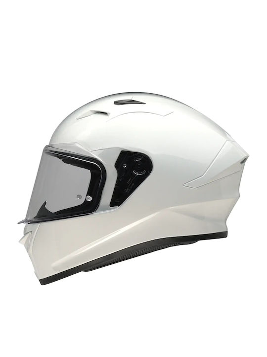 Z1R Talon Solid White Gloss Κράνος Μηχανής Full...