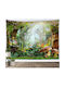 FRIPIA Decorative Tapestry Handmade from Fabric 150x130cm