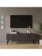 Gray TV Stand L120xD30xH41cm