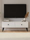 TV-Ständer Weiß M120xP30xH41cm