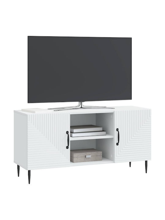 TV-Ständer Weiß M102xP34.5xH50cm