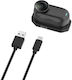 База За Зареждане Charging Dock Кабел Usb Type C Insta360 Go 3s Go 3 Черен